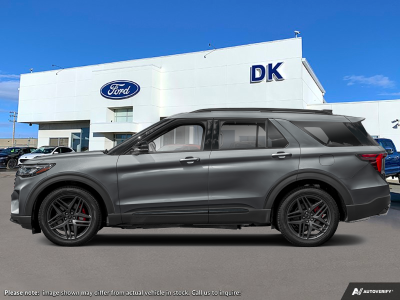 NEW 2026 Ford Explorer ST - Carbonized Grey Metallic Exterior / ONYX MIKO Interior - $75,596 - Stock #D60795 - VIN 1FMWK8GC8TGB84758 - Photo 1