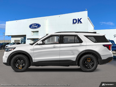 NEW 2026 Ford Explorer Tremor - Space White Metallic Exterior - $61,457 - Stock #D60830 - VIN 1FMUK8JH0TGC48836