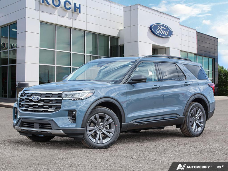 NEW 2026 Ford Explorer Active - Vapor Blue Exterior / DARK SPACE GREY ACTIVEX Interior - $56,633 - Stock #E60719 - VIN 1FMUK8DH7TGB68381 - Photo 1