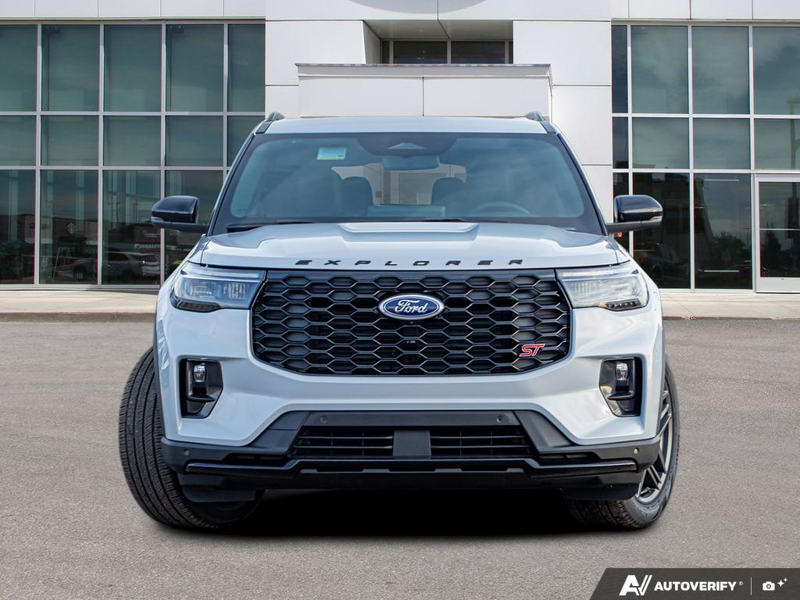 NEW 2026 Ford Explorer ST - Space White Metallic Exterior / ONYX ACTIVEX Interior - $72,919 - Stock #E60102 - VIN 1FMWK8GC7TGA32874 - Photo 2