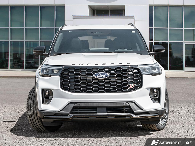 NEW 2026 Ford Explorer ST - Space White Metallic Exterior / ONYX MIKO Interior - $72,919 - Stock #E60197 - VIN 1FMWK8GC7TGA82528 - Photo 2