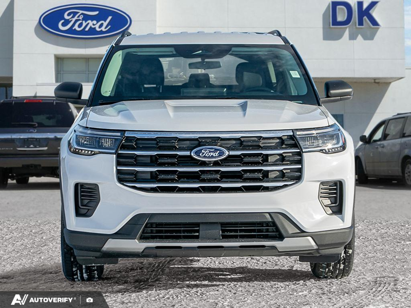 NEW 2026 Ford Explorer Active - Oxford White Exterior / DARK SPACE GRAY CLOTH Interior - $54,937 - Stock #D60203 - VIN 1FMUK8DH4TGA83160 - Photo 2