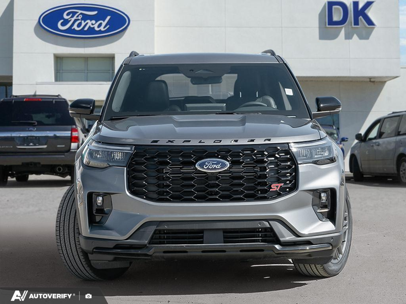 NEW 2026 Ford Explorer ST - Carbonized Grey Metallic Exterior / ONYX MIKO Interior - $74,242 - Stock #D60520 - VIN 1FMWK8GC7TGA84411 - Photo 2