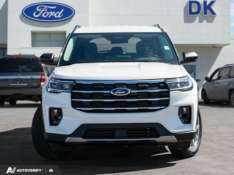 NEW 2026 Ford Explorer Active - Star White Tri-coat Metallic Exterior / DARK SPACE GREY ACTIVEX Interior - $59,137 - Stock #D60559 - VIN 1FMUK8DH5TGB84370 - Photo 2