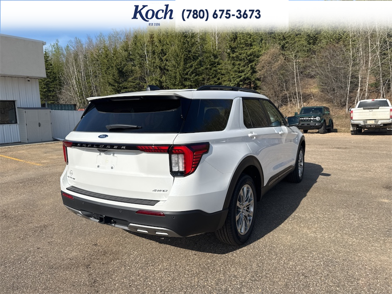 NEW 2026 Ford Explorer Active - Star White Tri-coat Metallic Exterior / DARK SPACE GREY ACTIVEX Interior - $60,930 - Stock #A26181 - VIN 1FMUK8DH4TGB58794 - Photo 2