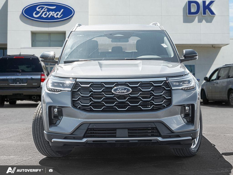 NEW 2026 Ford Explorer Platinum - Carbonized Grey Metallic Exterior / MOJAVE DUSK LEATHER Interior - $62,731 - Stock #D60585 - VIN 1FMUK8HH0TGB86618 - Photo 2