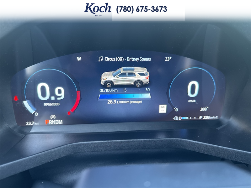 NEW 2026 Ford Explorer Tremor - Star White Tri-Coat Exterior / ONYX, HEAT/VENTILATED MIKO SUEDE SPORT CAPTAIN'S CHAIRS Interior - $66,780 - Stock #A26207 - VIN 1FMUK8JH7TGB86660 - Photo 31