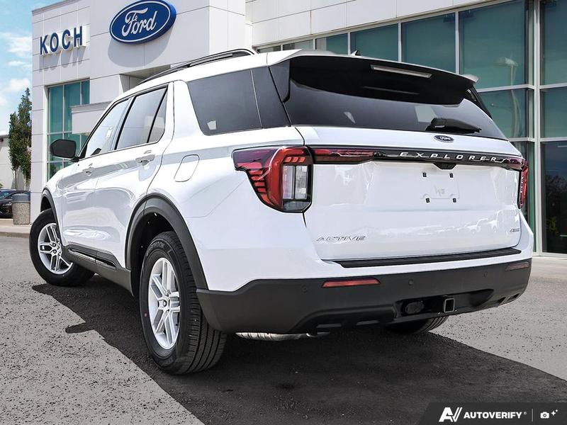 NEW 2026 Ford Explorer Active - Oxford White Exterior / DARK SPACE GRAY CLOTH Interior - $56,624 - Stock #E60258 - VIN 1FMUK8DH5TGA82812 - Photo 4