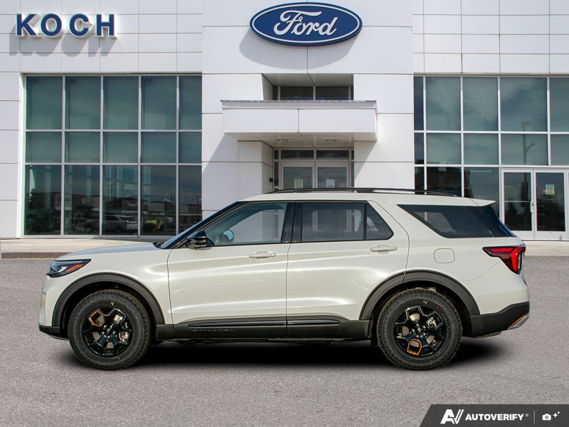 NEW 2026 Ford Explorer Tremor - Star White Tri-coat Metallic Exterior / ONYX ACTIVEX Interior - $64,619 - Stock #E60097 - VIN 1FMUK8JH8TGA28831 - Photo 3
