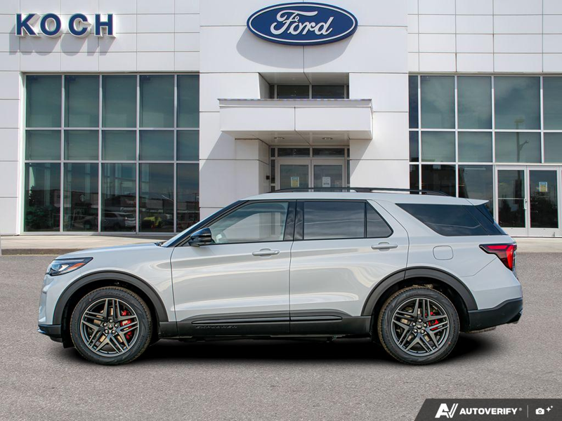 NEW 2026 Ford Explorer ST - Space White Metallic Exterior / ONYX ACTIVEX Interior - $72,919 - Stock #E60102 - VIN 1FMWK8GC7TGA32874 - Photo 3