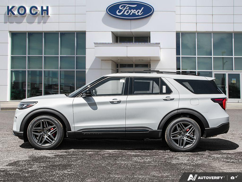 NEW 2026 Ford Explorer ST - Space White Metallic Exterior / ONYX MIKO Interior - $72,919 - Stock #E60197 - VIN 1FMWK8GC7TGA82528 - Photo 3
