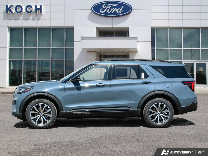 NEW 2026 Ford Explorer ST-Line - Vapor Blue Exterior / ONYX ACTIVEX Interior - $59,994 - Stock #E60221 - VIN 1FMUK8KH9TGA82749 - Photo 3