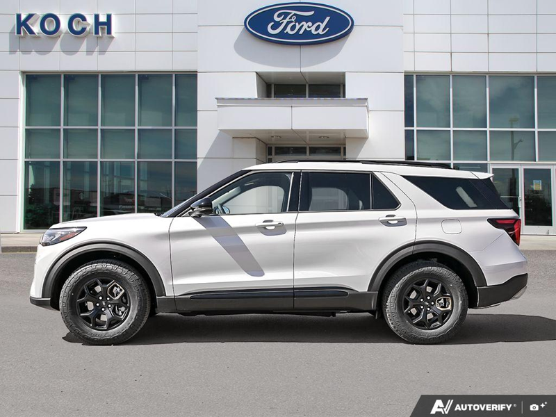 NEW 2026 Ford Explorer Tremor - Space White Metallic Exterior / ONYX MIKO Interior - $73,869 - Stock #E60223 - VIN 1FMWK8JC9TGA83995 - Photo 3