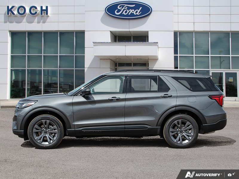 NEW 2026 Ford Explorer Active - Carbonized Grey Metallic Exterior / DARK SPACE GREY ACTIVEX Interior - $57,884 - Stock #E60594 - VIN 1FMUK8DH6TGB54987 - Photo 3