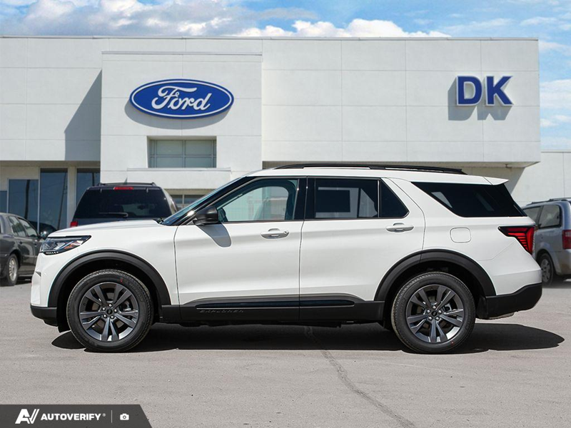 NEW 2026 Ford Explorer Active - Star White Tri-coat Metallic Exterior / DARK SPACE GREY ACTIVEX Interior - $58,737 - Stock #D60448 - VIN 1FMUK8DH2TGB37698 - Photo 3