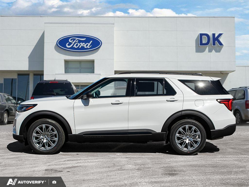 NEW 2026 Ford Explorer Active - Star White Tri-coat Metallic Exterior / DARK SPACE GREY ACTIVEX Interior - $59,137 - Stock #D60559 - VIN 1FMUK8DH5TGB84370 - Photo 3