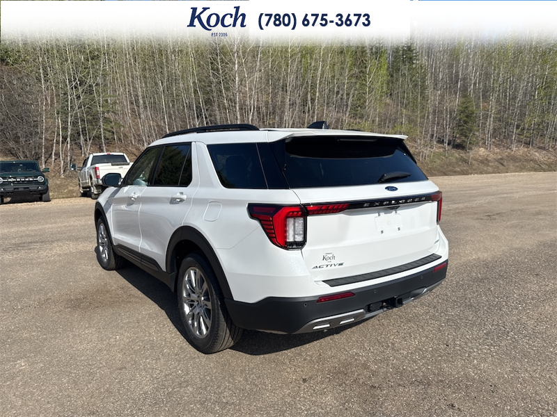 NEW 2026 Ford Explorer Active - Star White Tri-coat Metallic Exterior / DARK SPACE GREY ACTIVEX Interior - $60,930 - Stock #A26181 - VIN 1FMUK8DH4TGB58794 - Photo 3