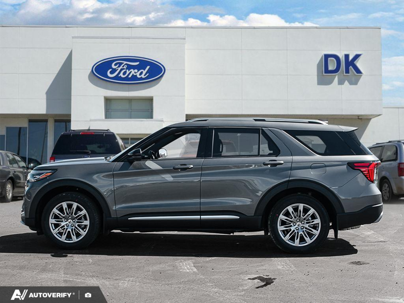 NEW 2026 Ford Explorer Platinum - Carbonized Grey Metallic Exterior / MOJAVE DUSK LEATHER Interior - $62,731 - Stock #D60585 - VIN 1FMUK8HH0TGB86618 - Photo 3