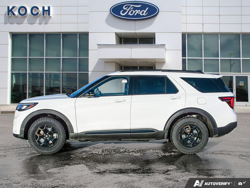 NEW 2026 Ford Explorer Tremor - Star White Tri-coat Metallic Exterior / ONYX ACTIVEX Interior - $60,782 - Stock #E60300 - VIN 1FMUK8JHXTGB03982 - Photo 3