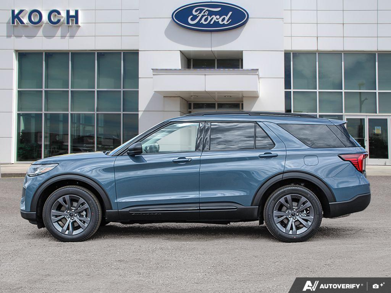 NEW 2026 Ford Explorer Active - Vapor Blue Exterior / DARK SPACE GREY ACTIVEX Interior - $56,633 - Stock #E60719 - VIN 1FMUK8DH7TGB68381 - Photo 3
