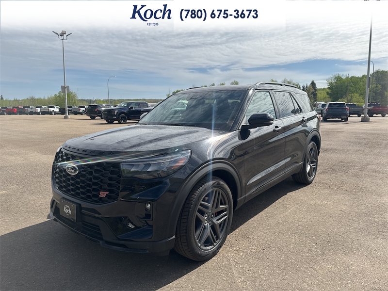 NEW 2026 Ford Explorer ST - Agate Black Exterior - $74,480 - Stock #A26041 - VIN 1FMWK8GC2TGA82291 - Photo 4