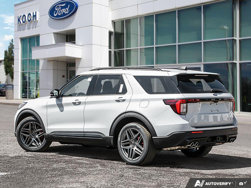 NEW 2026 Ford Explorer ST - Space White Metallic Exterior / ONYX MIKO Interior - $72,919 - Stock #E60197 - VIN 1FMWK8GC7TGA82528 - Photo 4