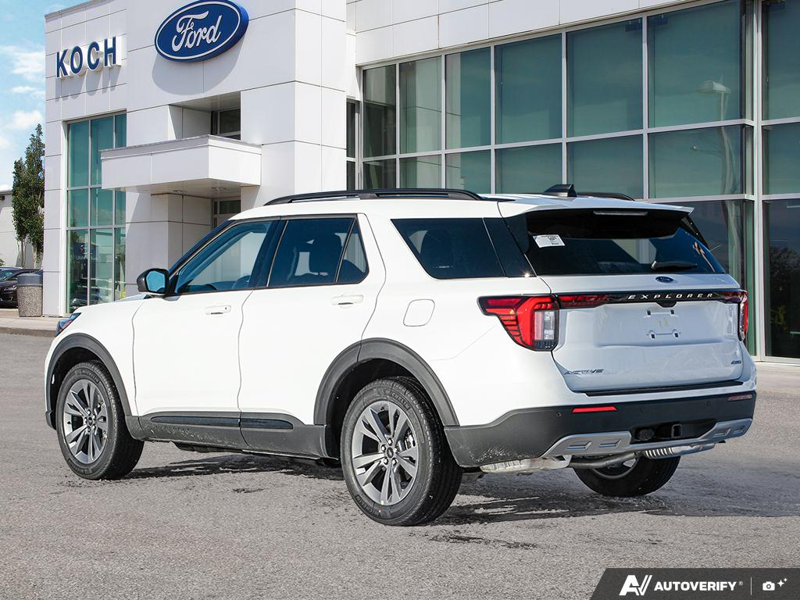 NEW 2026 Ford Explorer Active - Star White Tri-coat Metallic Exterior / DARK SPACE GREY ACTIVEX Interior - $59,819 - Stock #E60256 - VIN 1FMUK8DHXTGA82398 - Photo 4
