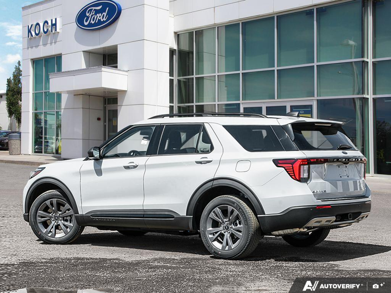 NEW 2026 Ford Explorer Active - Space White Metallic Exterior / DARK SPACE GREY ACTIVEX Interior - $57,734 - Stock #E60254 - VIN 1FMUK8DH8TGA81993 - Photo 4