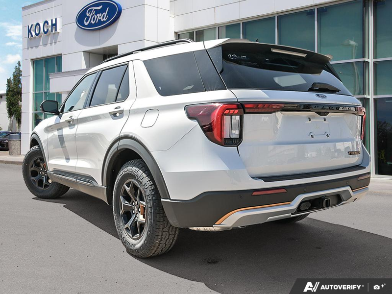 NEW 2026 Ford Explorer Tremor - Space White Metallic Exterior / ONYX MIKO Interior - $73,869 - Stock #E60223 - VIN 1FMWK8JC9TGA83995 - Photo 4