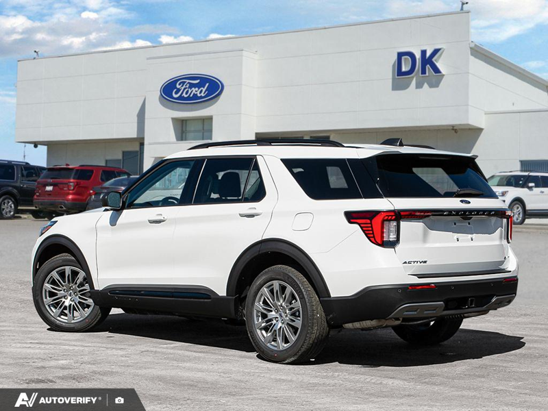 NEW 2026 Ford Explorer Active - Star White Tri-coat Metallic Exterior / DARK SPACE GREY ACTIVEX Interior - $59,137 - Stock #D60559 - VIN 1FMUK8DH5TGB84370 - Photo 4