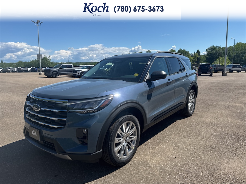 NEW 2026 Ford Explorer Active - Vapor Blue Exterior / DARK SPACE GREY ACTIVEX Interior - $60,730 - Stock #A26202 - VIN 1FMUK8DHXTGB86616 - Photo 4