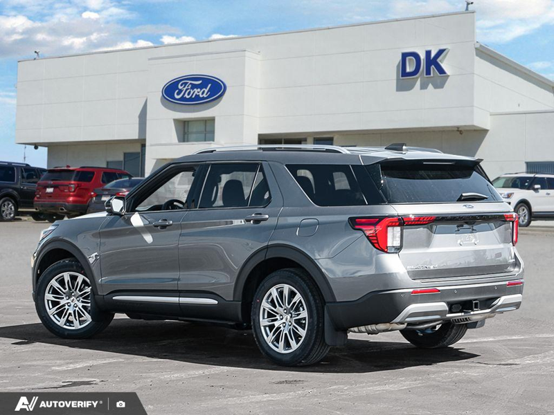 NEW 2026 Ford Explorer Platinum - Carbonized Grey Metallic Exterior / MOJAVE DUSK LEATHER Interior - $62,731 - Stock #D60585 - VIN 1FMUK8HH0TGB86618 - Photo 4