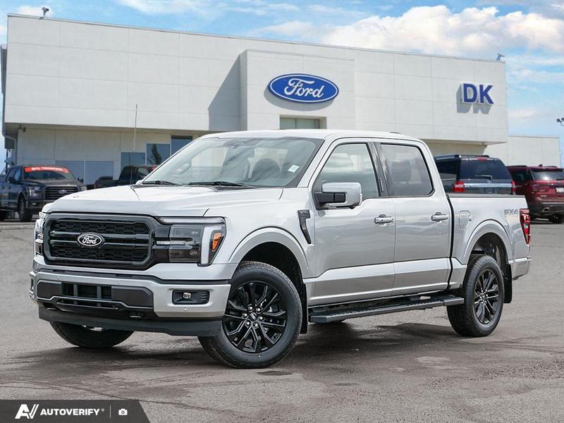 NEW 2026 Ford F-150 LARIAT - Iconic Silver Metallic Exterior / BLACK ACTIVE X Interior - $88,427 - Stock #D60365 - VIN 1FTFW5L86TFA25008 - Photo 1