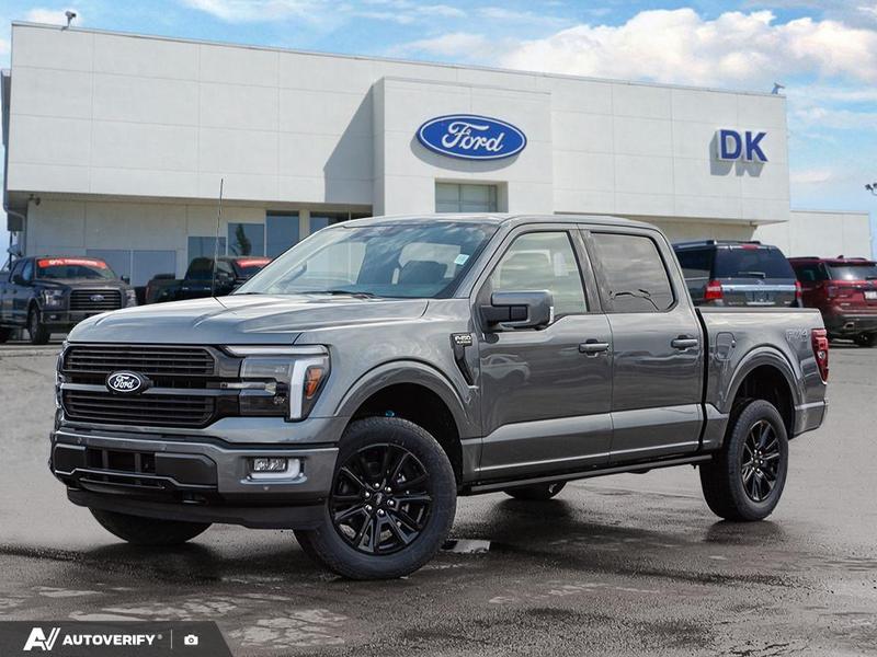 NEW 2026 Ford F-150 Platinum - Carbonized Grey Metallic Exterior / BLACK LEATHER Interior - $103,547 - Stock #D60463 - VIN 1FTFW7L87TFA51192 - Photo 1