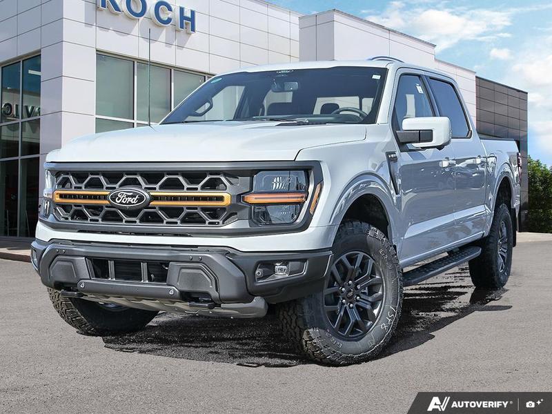 NEW 2026 Ford F-150 Tremor - Avalanche Exterior / BLACK TREMOR LEATHER Interior - $95,669 - Stock #E60496 - VIN 1FTFW4L81TFA63398 - Photo 1