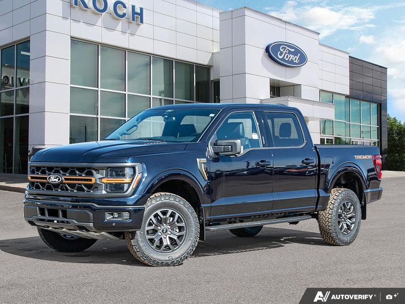 NEW 2026 Ford F-150 Tremor - Antimatter Blue Metallic Exterior / BLACK SPORT CLOTH Interior - $83,164 - Stock #E60541 - VIN 1FTFW4L54TFA70979 - Photo 1