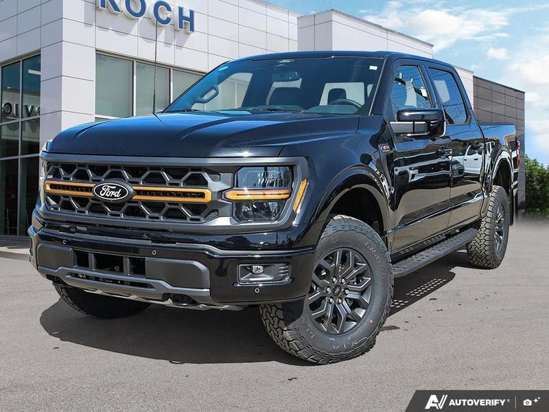 NEW 2026 Ford F-150 Tremor - Agate Black Exterior / BLACK TREMOR LEATHER Interior - $90,164 - Stock #E60589 - VIN 1FTFW4L50TFA80697 - Photo 1