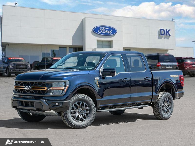 NEW 2026 Ford F-150 Tremor - Antimatter Blue Metallic Exterior / BLACK TREMOR LEATHER Interior - $90,357 - Stock #D60545 - VIN 1FTFW4L84TFA67607 - Photo 1