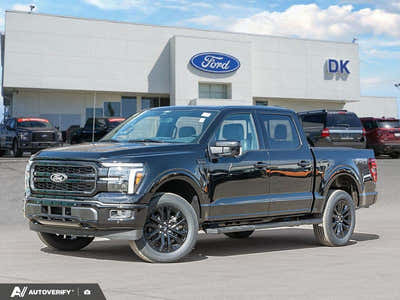 NEW 2026 Ford F-150 LARIAT - Agate Black Exterior - $88,907 - Stock #D60516 - VIN 1FTFW5L83TFA92259