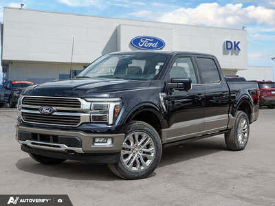 NEW 2026 Ford F-150 King Ranch - Antimatter Blue/marsh Grey Accent Exterior - $97,527 - Stock #D60471 - VIN 1FTFW6L8XTFA86979