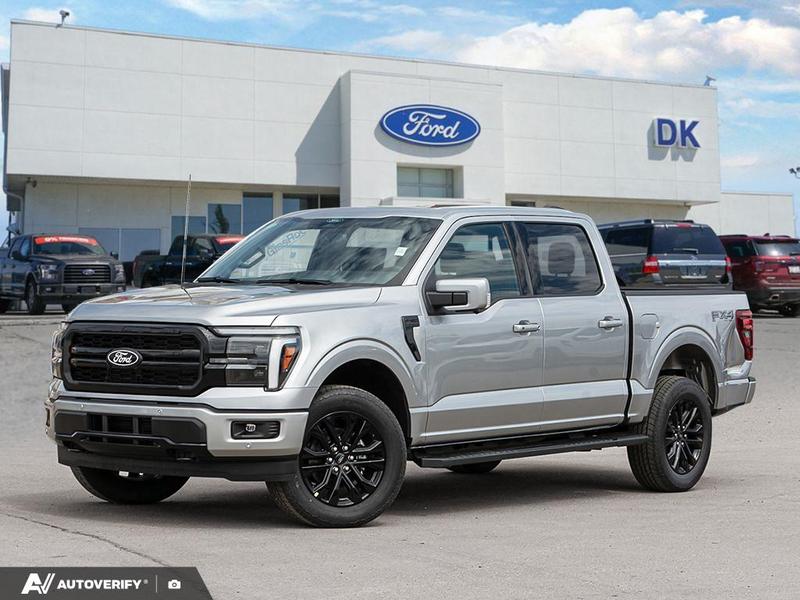 NEW 2026 Ford F-150 LARIAT - Iconic Silver Metallic Exterior / BLACK ACTIVE X Interior - $90,657 - Stock #D60544 - VIN 1FTFW5L80TFA86483 - Photo 1