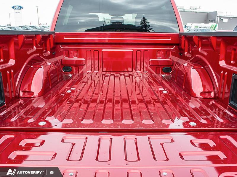 NEW 2026 Ford F-150 STX - Ruby Red Tri-coat Metallic Exterior / BLACK ONYX/BLUE PREM LEATHER SEATS Interior - $59,999 - Stock #D60325 - VIN 1FTEW2LP6TKD58575 - Photo 11