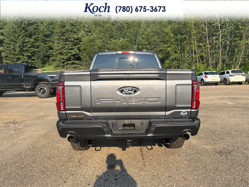 NEW 2026 Ford F-150 Tremor - Carbonized Grey Metallic Exterior / BLACK, UNIQUE TREMOR LEATHER-TRIMMED BUCKET SEATS Interior - $94,320 - Stock #A26219 - VIN 1FTFW4L8XTFB45534 - Photo 10