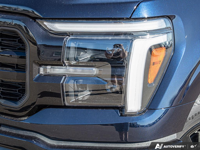 NEW 2026 Ford F-150 LARIAT - Antimatter Blue Metallic Exterior / BLACK, ACTIVEX TRIMMED 40/CONSOLE/40 FRONT SEATS (B) Interior - $81,006 - Stock #E61062 - VIN 1FTFW5L50TFB76593 - Photo 10