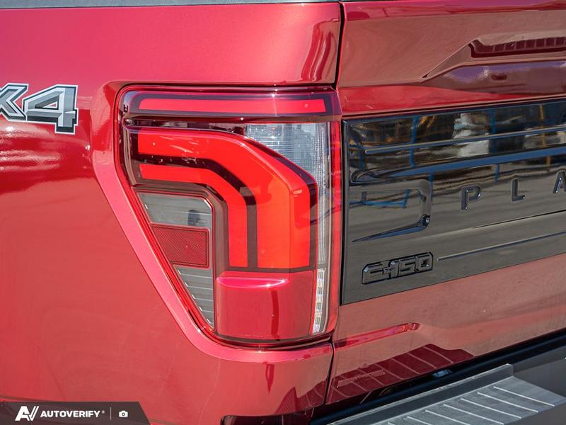 NEW 2026 Ford F-150 Platinum - Ruby Red Tri-coat Metallic Exterior / BLACK LEATHER Interior - $103,917 - Stock #D60514 - VIN 1FTFW7L87TFA45568 - Photo 12