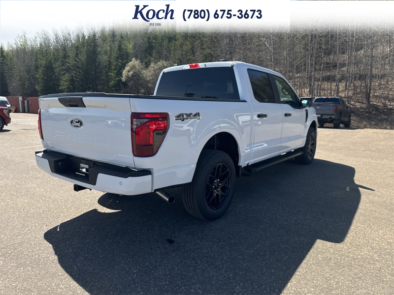 NEW 2026 Ford F-150 STX - Oxford White Exterior / BLACK ONYX/BLUE PREM LEATHER SEATS Interior - $64,780 - Stock #A26150 - VIN 1FTEW2LP5TKD67820 - Photo 11