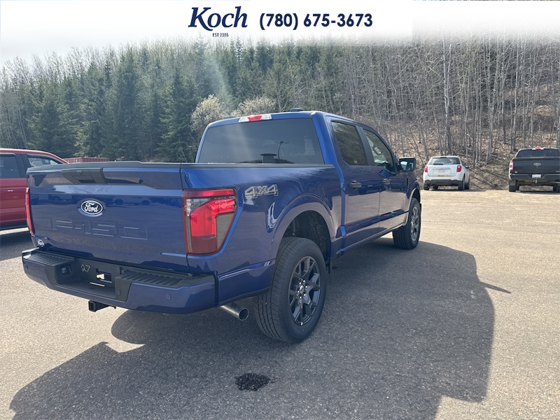 NEW 2026 Ford F-150 STX - Argon Blue Metallic Exterior / BLACK ONYX/BLUE PREM LEATHER SEATS Interior - $63,202 - Stock #A26161 - VIN 1FTEW2LP7TKD68368 - Photo 11