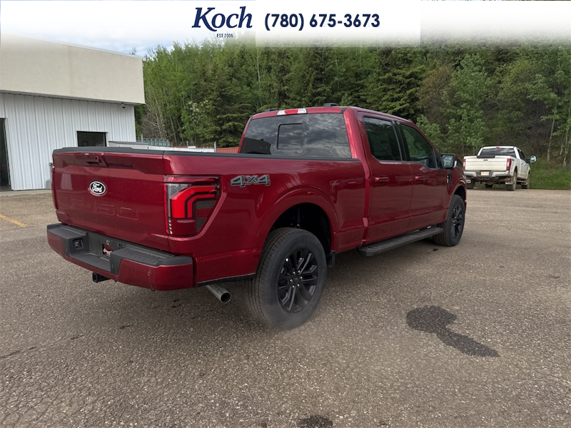 NEW 2026 Ford F-150 LARIAT - Ruby Red Tri-coat Metallic Exterior / BLACK Interior - $84,310 - Stock #A26099 - VIN 1FTFW5L88TKD40612 - Photo 11