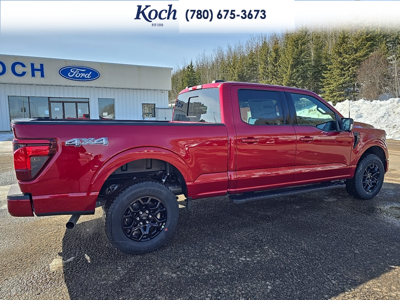 NEW 2026 Ford F-150 XLT - Ruby Red Tri-coat Metallic Exterior / BLACK SPORT Interior - $76,130 - Stock #A26100 - VIN 1FTFW3L84TKD52776 - Photo 12