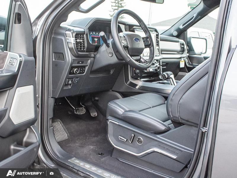 NEW 2026 Ford F-150 Platinum - Carbonized Grey Metallic Exterior / BLACK LEATHER Interior - $103,547 - Stock #D60463 - VIN 1FTFW7L87TFA51192 - Photo 13